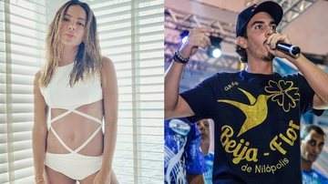 Anitta assume o namoro com Gabriel David durante live - Instagram