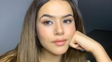 Maisa compartilha vídeo fazendo tutorial de maquiagem - Instagram