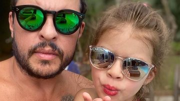 Ceará fala da dificuldade de entreter a filha na quarentena - Instagram