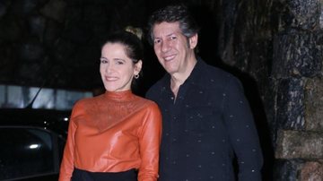 Ingrid Guimarães parabeniza o marido, Renê Machado - Anderson Borde / AgNews