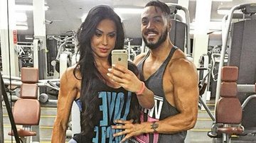 Cantor comentou da relação dele com a modelo fitness - Divulgação/Instagram