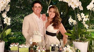 César Filho e Elaine Mickely renovam votos de casamento - Reprodução/Instagram