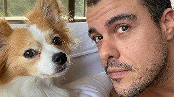 Joaquim Lopes encanta seguidores ao posar ao lado de cão - Instagram