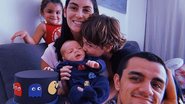 Mariana Uhlmann, esposa de Felipe Simas, exibe correria da rotina - Instagram