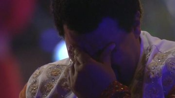 Babu chora sozinho ao se emocionar durante festa - Reprodução/Gshow