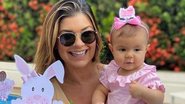 Amanda Françozo celebra oito meses da filha, Vitória - Reprodução/Instagram