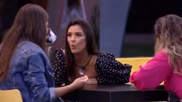 Sisters comentam sobre Babu no jogo - Reprodução/TV Globo