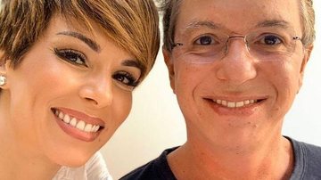 Ana Furtado e Boninho treinam juntos em casa - Reprodução/Instagram