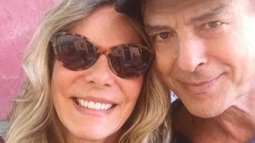 Bruna Lombardi relembra início do namoro com Carlos Alberto Riccelli nas redes sociais - Instagram