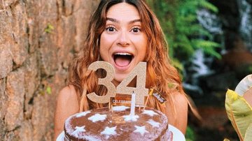 Thaila Ayala ganha quarto bolo de aniversário supresa - Reprodução/Instagram