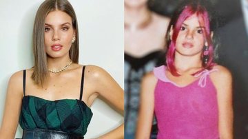 Camila Queiroz surpreende ao mostrar que já teve cabelo rosa: ''Saudade dessas minhas fases rosas'' - Instagram