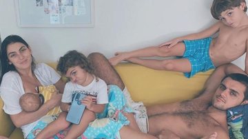 Felipe Simas comemora segundo mês do filho, Vicente - Reprodução/Instagram