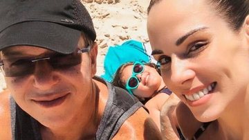 Ana Furtado relembra momento com o marido e com a filha - Reprodução/Instagram