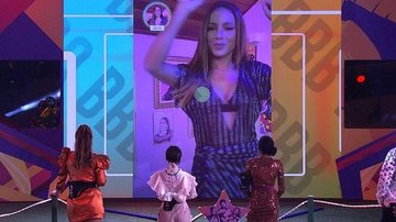 Anitta se apresenta na casa após pedir saída de Manu - Reprodução/TV Globo