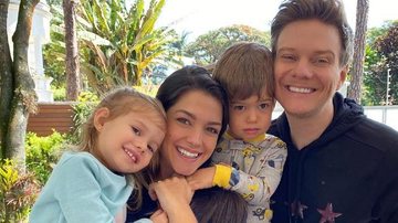 Thais Fersoza mostra seu dia com Michel Teló e os filhos - Instagram