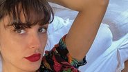Rafa Brites surge com os olhos azuis ao se divertir com filtros nas redes - Instagram