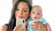 Andressa Ferreira nega que escolheu cor dos olhos do filho - Reprodução/Instagram