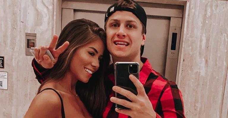Lucas Galina surge com a namorada em clima de verão - Instagram