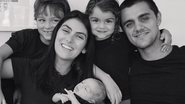 Curado do coronavírus, Felipe Simas aproveita sábado com os filhos - Instagram