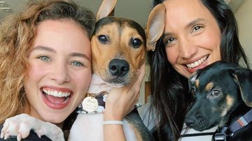Laryssa Ayres e Maria Maya se declaram para os cachorrinhos - Reprodução/Instagram