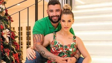 Andressa Suita flagra Gusttavo Lima tentando sair escondido - Divulgação/Instagram