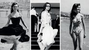 Em 1956, Sophia Loren Brigitte Bardot; em 1966, Sophia Loren; em 1953, Brigitte Bardot - Getty Images