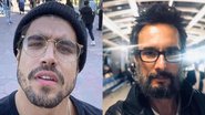 Caio Castro relembra clique com Rodrigo Santoro - Instagram
