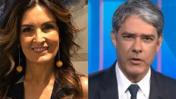 Fátima Bernardes elogia entrevista de William Bonner - Reprodução/TV Globo