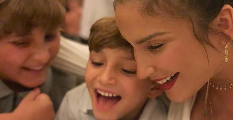 Claudia Leitte derrete a web em foto com filhos mais velhos - Instagram