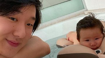 Pyong Lee encanta os internautas em vídeos com Jake - Instagram