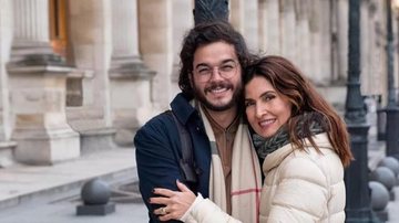 Túlio Gadelha e Fátima Bernardes curtem a noite de sábado com sessão de cinema em casa - Instagram