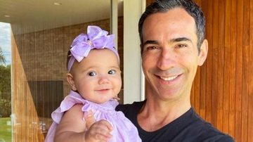 César Tralli fala sobre saudade da filha, Manuella - Reprodução/Instagram