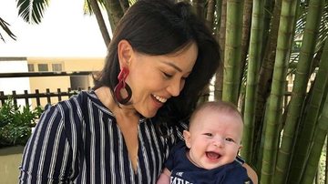 Geovanna Tominaga relembra parto do filho, Gabriel - Reprodução/Instagram