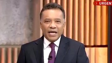 Heraldo Pereira se emociona ao vivo ao discutir sobre racismo - TV Globo