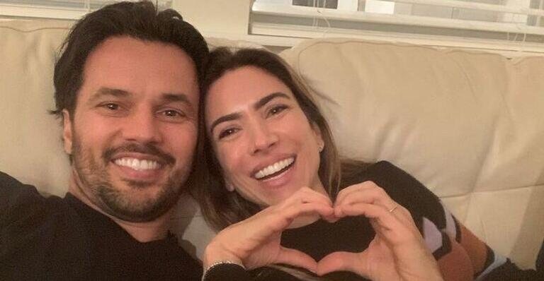 Patricia Abravanel com o marido Fábio Faria - Reprodução/Instagram