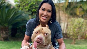 Gracyanne Barbosa encanta ao postar foto com o seu cachorro - Reprodução/Instagram