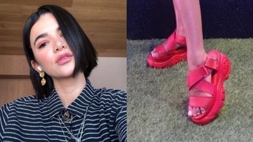 Manu Gavassi revela que a sandália vermelha virou decoração - Instagram