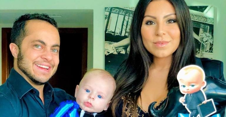 Thammy Miranda e Andressa Ferreira com o filho Bento - Reprodução/Instagram