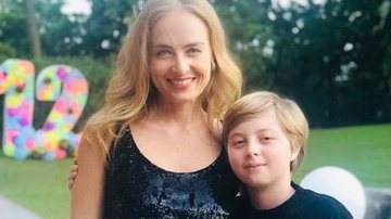 Angélica corta o cabelo do filho Benjamin em casa - Instagram