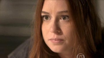 Mocinha se entristece na novela das sete - Divulgação/TV Globo