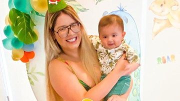 Marília Mendonça registra o filho comendo papinha e encanta - Instagram