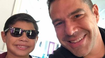 Marcus Buaiz e o filho, João Francisco - Reprodução/Instagram