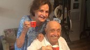Rosamaria Murtinho e Mauro Mendonça matam saudade das netas - Reprodução/Instagram
