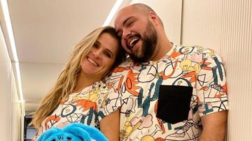 Ingrid Guimarães posa com pijama da marca de Tiago Abravanel - Instagram