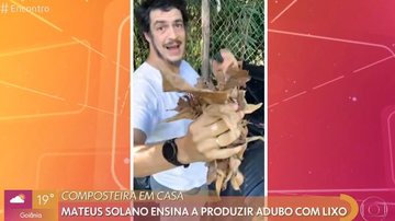 Mateus Solano ensina os filhos a cuidarem da natureza: ''Mundo que queremos' - Reprodução/TV Globo