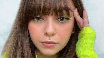 Klara Castanho arrisca em nova maquiagem e surge com delineado duplo lindíssimo - Instagram