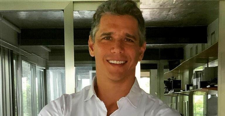 Apresentador da Globo fez selfie com os herdeiros - Divulgação/TV Globo