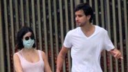 Sthefany Brito é flagrada passeando com o marido e exibe barriga de grávida - Daniel Delmiro / AgNews