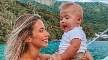 Gabi Brandt arranca suspiros ao posar com seu filho, Davi - Reprodução/Instagram