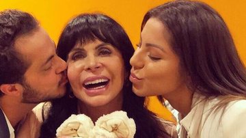Gretchen com Thammy Miranda e Andressa Ferreira - Reprodução/Instagram